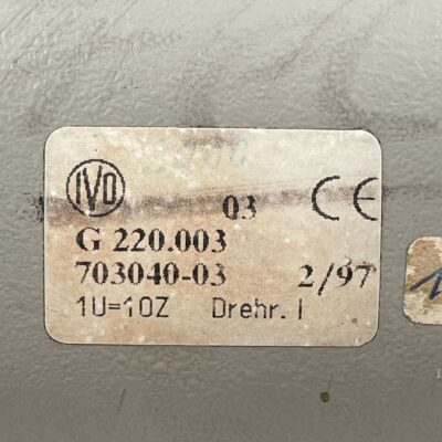 BAUMER（IVO）G220.003 Encoder Used