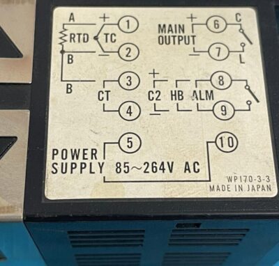 Shinko ECS WPI70-3-3 / ECS-200 Temperature Controller - Tested