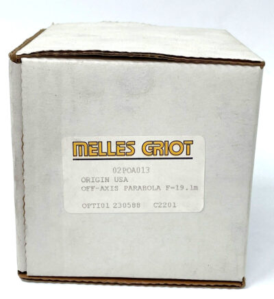 MELLES GRIOT 02POA013 OFF AXIS PARABOLA F=19.1mm, D=44mm - Optic Lab Part