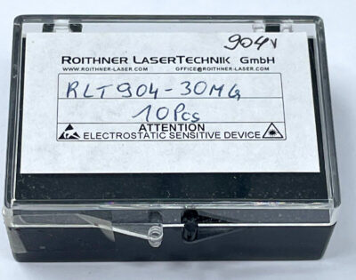 [9 Pcs] Roithner LaserTechnik RLT904-30MG , 904 nm, 30 mW, sm, 9 mm Laser Diode