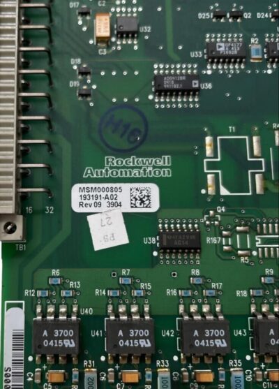 ALLEN BRADLEY 20B-VECT-D0 AE Vector Cassette 193191-A02 Board