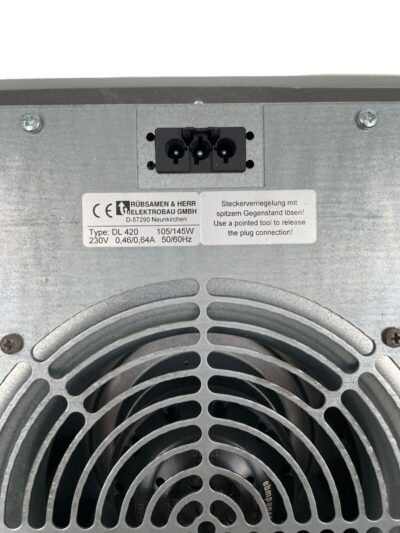 RÜBSAMEN & HERR DL 420 Roof Mounted Exhaust Fan, 115V, 50/60Hz