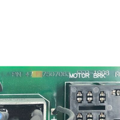 ELSCINT UP DOWN Brake Board PN: 7507063 Mammography