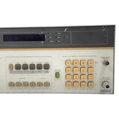 HP 8901A Modulation Analyzer Front Panel