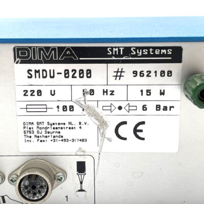 DIMA SMDU 0200 Controller Desktop SMT Pick and Place Machine