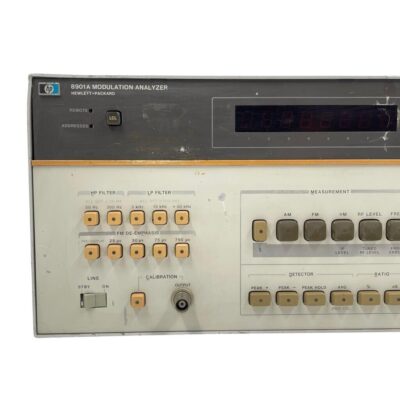 HP 8901A Modulation Analyzer Front Panel