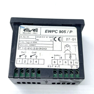 Eliwell EWPC905/P Low Pressure Control Mode Used UMP