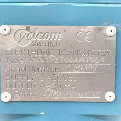 VALCOM T7A1P03T04AV1P651 Electronic Transmitter 4 + 20 mA