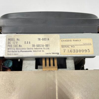 HP 8590A Spectrum Analyzer Panasonic TR 60S1A CRT Display