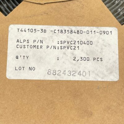 [3000 Pcs] SPVC210400 ALPS SWITCH PUSHBUTTON TINY