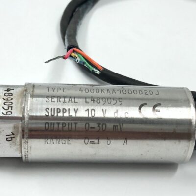 GEMS 4000 Series 4000KAA1000D2DJ Pressure Transducer 10Vdc 0-30mv 0-1B Bystronic