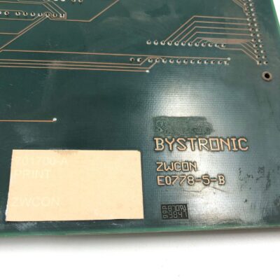 Bystronic Laser 701700-A / BYSTRONIC ZWCON BOARD E0778-5-B