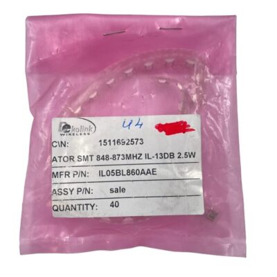 [40 Pcs] IL05BL860AAE ATOR SMT 848-873MHZ IL-13DB 2.5W