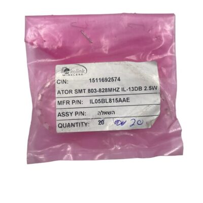 [20 Pcs] IL05BL815AAE ATOR SMT 803-828MHZ IL-13DB 2.5W
