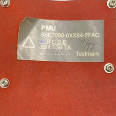 Siemens 6SE7016-1TA21 Front Panel