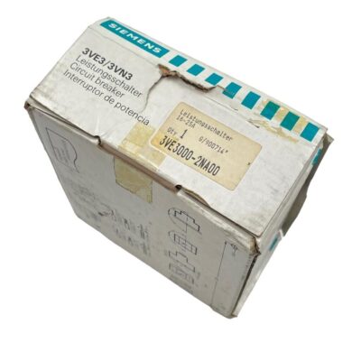 Siemens 3VE3000-2NA00 Circuit Breaker 28A 600VAC NEW