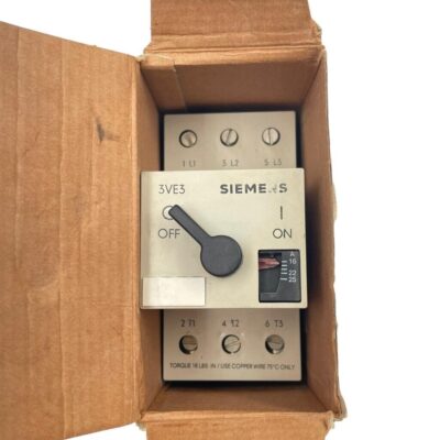 Siemens 3VE3000-2NA00 Circuit Breaker 28A 600VAC NEW