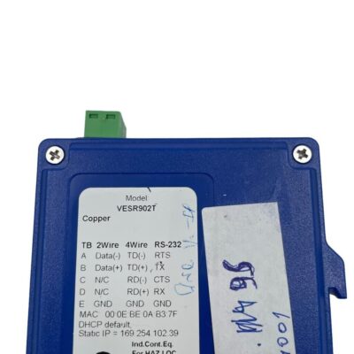 Advantech Vlinx B&B Ultra Compact Ethernet Serial Server BB-VESR902T / VESR902T