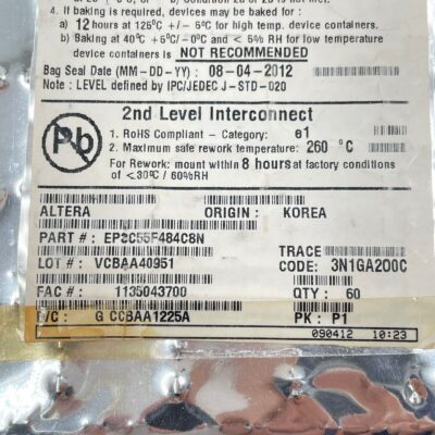 [1 PCS] EP3C55F484C8N Altera Lot Cyclone 3 FPGA