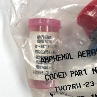TV07RW-23-14S Amphenol Aerospace Standard Circular Connector TV 14C 14#12 SKT RE