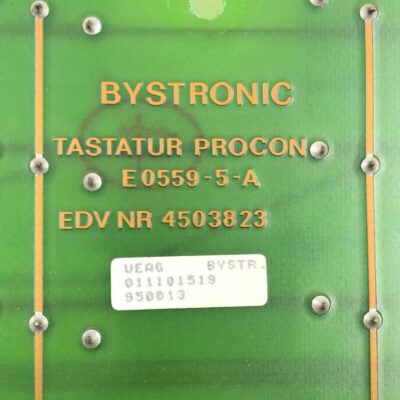 Bystronic Keyboard Board PROCON E0559-5-A EDV 4503823
