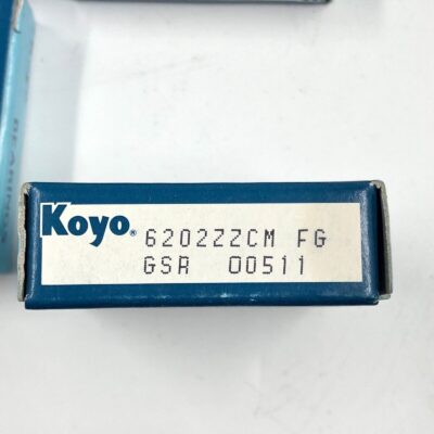 6X KOYO 6202-ZZ-FG-KOYO Deep Groove Ball Bearing In 15 mm, Out 35 mm Width 11 mm