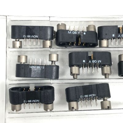 20 PCS Lot - MCM 99-12 M08Y MILL SPEC CONNECTOR