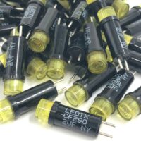 40 Pcs Lot LEDTX CF290 2VF NY Yellow Led 8mm Panel Mount Indicator