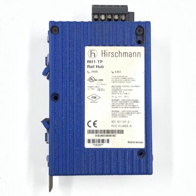HIRSCHMANN RH1-TP Rail Hub 4-Port 0.26AMP 24VDC