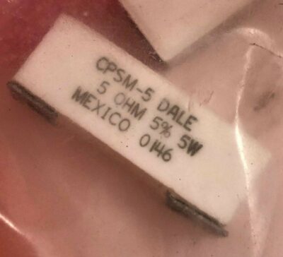 (20 PCS) Vishay DALE CPSM-5 4 5% Wirewound Resistors - SMD 4ohms