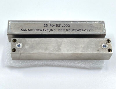 2PCS - K&L Microwave 25-P04521L002 Filter NOS