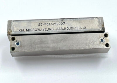 2PCS - K&L Microwave 25-P04521L007 Filter NOS