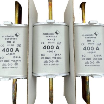 ABB NHPL045311 SLP2 3pole Switch disconnector & 3 Fuses Schneider Eurofuse 400A