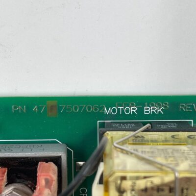 ELSCINT UP DOWN Brake Board PN: 7507062 47075070624/A Mammography U.D.B.B