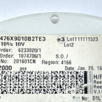 972 PCS - 293D106X9016B2TE3 Vishay CAP TANT 10UF 10% 16V 1411 16+