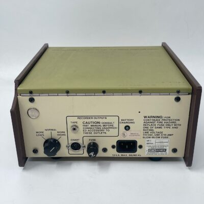 MEDASONICS Versatone Model D8 Doppler Ultrasound w/ P82 Probe, Operation/Service