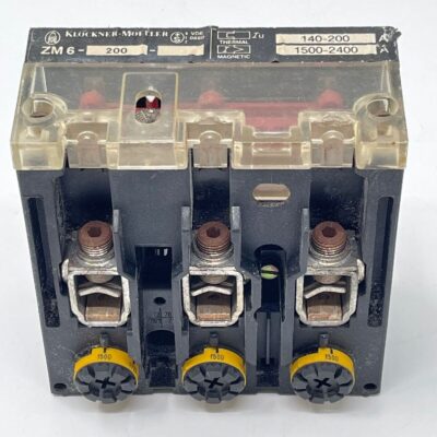 Klöckner Moeller Trigger Block ZM 6-200 - Used
