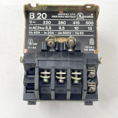 LOVATO B20 AC3KW 5.5