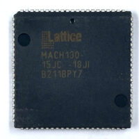 4Pcs x LATTICE MACH130-15JC-18JI 84-Pin PLCC EEPLD 64-Cell IC