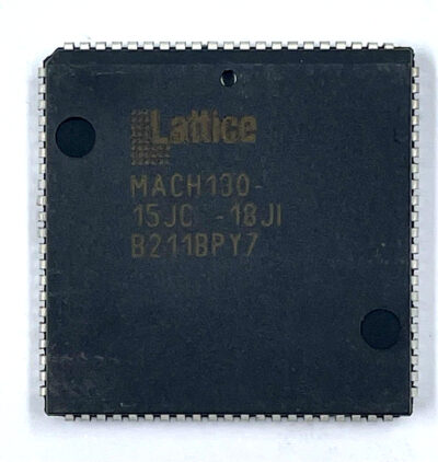 4Pcs x LATTICE MACH130-15JC-18JI 84-Pin PLCC EEPLD 64-Cell IC