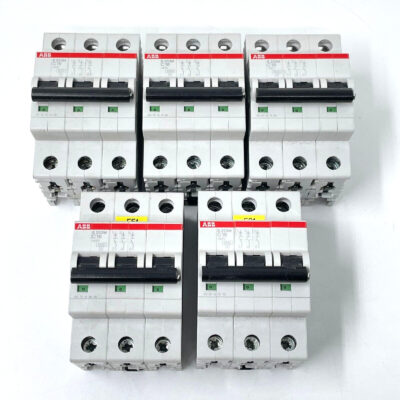 5x Lot ABB S203M C16 Switch Automatic 10KA 3P