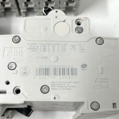 5x Lot ABB S203M C16 Switch Automatic 10KA 3P