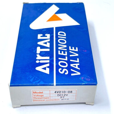 3x Airtac Solonoid Valve 4V410-08 12V DC