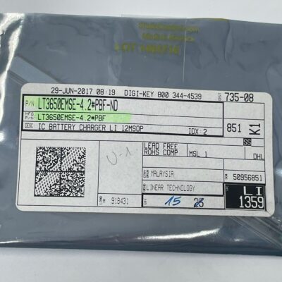 [15 Pcs] LT3650EMSE-4.2#PBF Linear Battery Management Hi V 2 Amp Mono Li-Ion