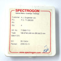 [3 Pcs] SPECTROGON BP-9740-240mm 6.0x1.5 mm Lens