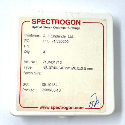 [3 Pcs] SPECTROGON BP-9740-240mm 6.0x1.5 mm Lens