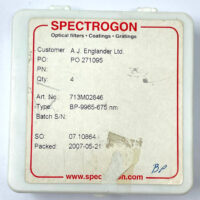 [4 Pcs] SPECTROGON BP-9965-675mm Lens