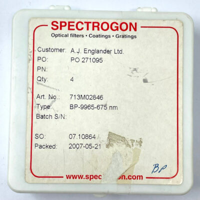 [4 Pcs] SPECTROGON BP-9965-675mm Lens