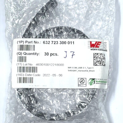 25X Wurth Elektronik 632723300011 USB Connectors WR-COM USB3.1 Type C SuperSpeed