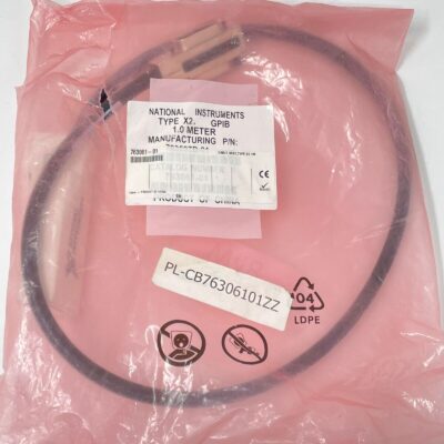 National Instruments 763507B-01 Type X2 GPIB Cable 1 Meter New